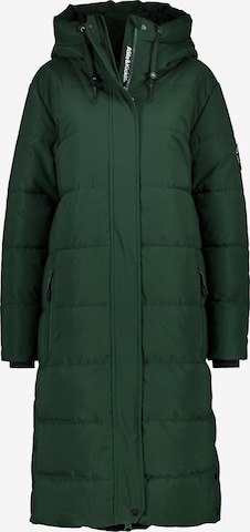 Cappotto invernale 'KatiaAK' di Alife and Kickin in verde: frontale