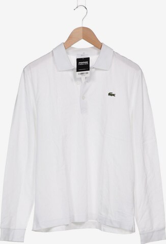 Lacoste Sport Shirt in XL in White: front