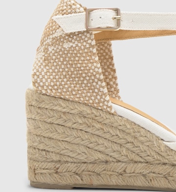 Espadrilles 'Carol' Castañer en blanc