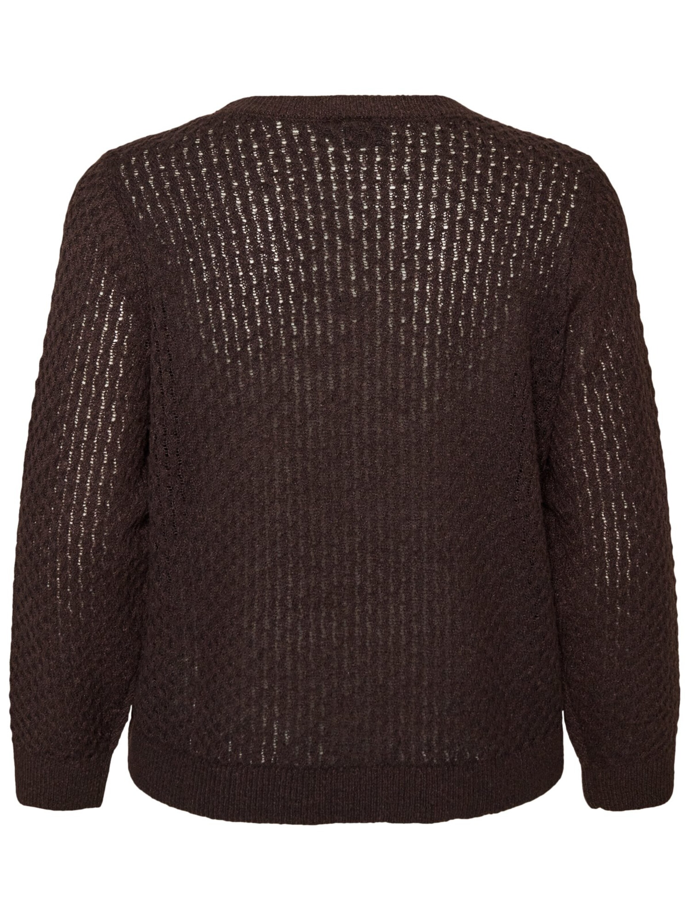 Pullover 'Flaya' di Zizzi in marrone