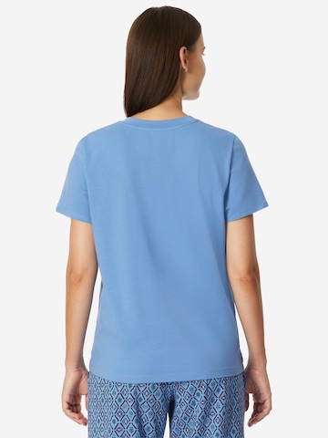 Chemise de nuit 'Mix & Relax' SCHIESSER en bleu