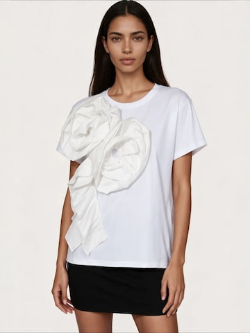 Maglietta di MSN Collection in bianco