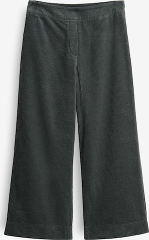 OPUS Wide Leg Housut 'Misha' värissä vihreä: etupuoli