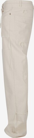 Karl Kani Lużny krój Jeansy w kolorze beżowy