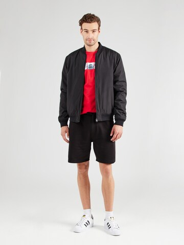 Maglietta 'EXPEDITION SYSTEM' di THE NORTH FACE in rosso