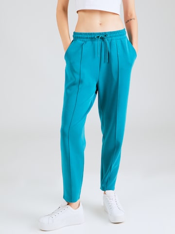 s.Oliver Tapered Pants in Blue: front