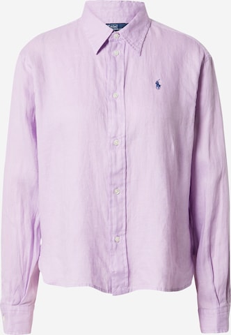 Polo Ralph Lauren Bluse i lilla: forside