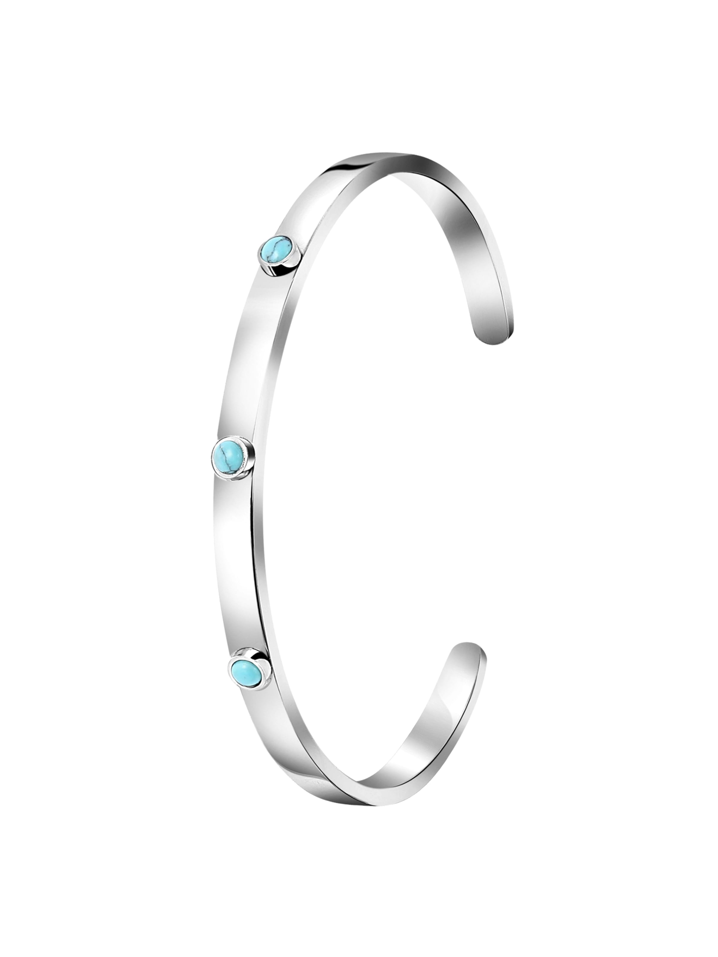 Lucardi Bracelet in Silver: front