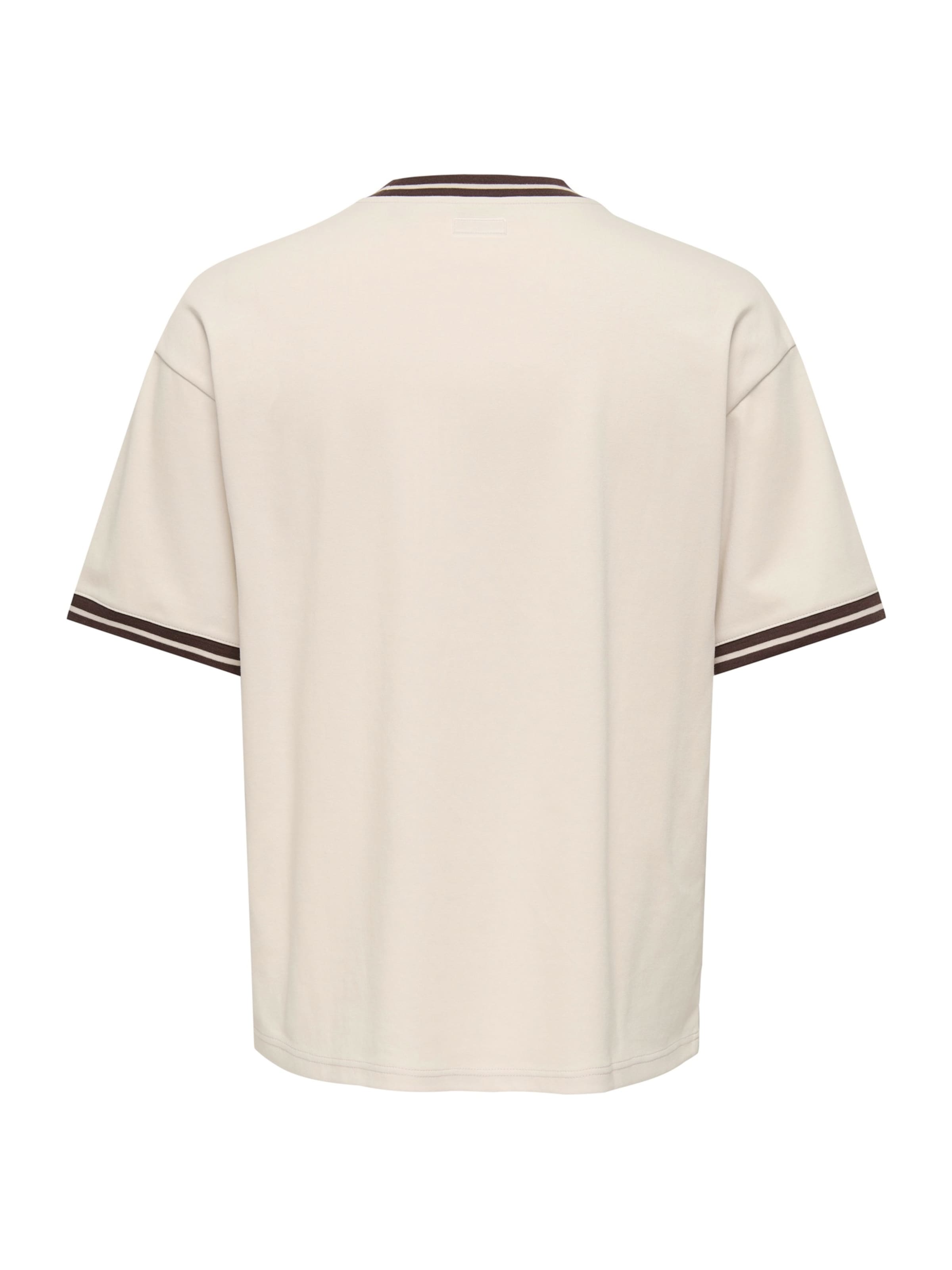 Only & Sons Футболка 'ONSLES CLASSIQUES' в Бежевый