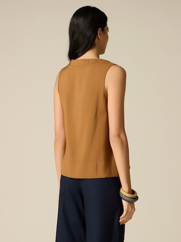 oltre - Blusa en marrón