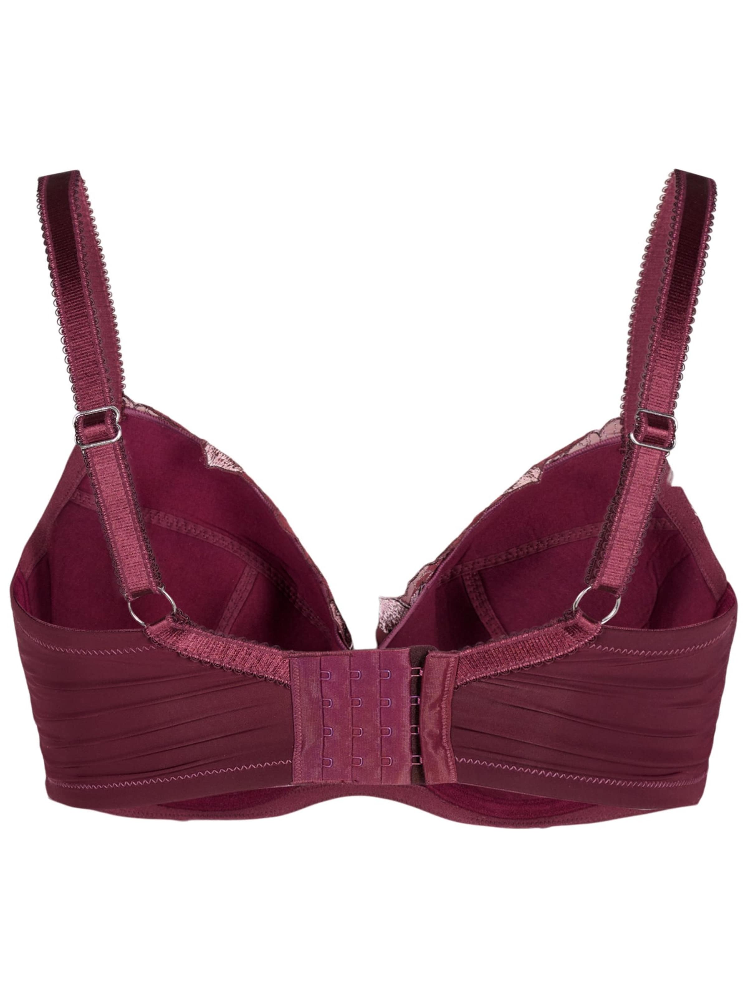 Minimiseur Soutien-gorge 'Ldita' Devoted by Zizzi en rouge