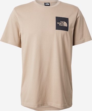 smėlio THE NORTH FACE Marškinėliai: priekis
