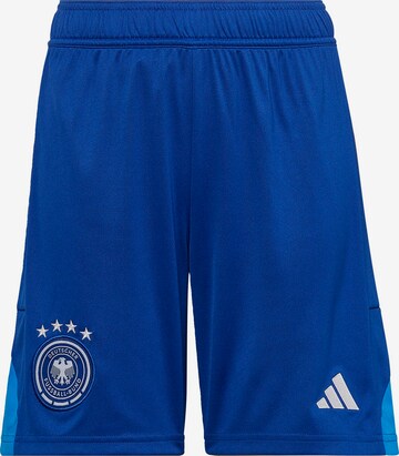 ADIDAS PERFORMANCE Regular Sportbroek 'Tiro' in Blauw: voorkant