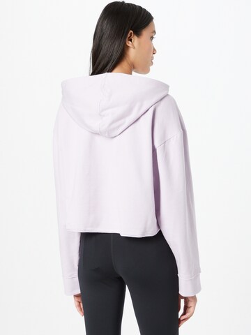 NIKE Sport sweatshirt i lila