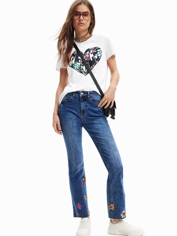 Desigual Flared Jeans 'NICOLE' in Blauw