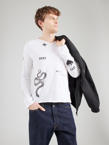 Zadig & Voltaire Tričko 'MONASTIR' - Biela: predná strana
