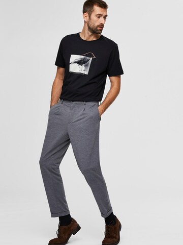 SELECTED HOMME Slim fit Chino Pants 'Jim' in Grey