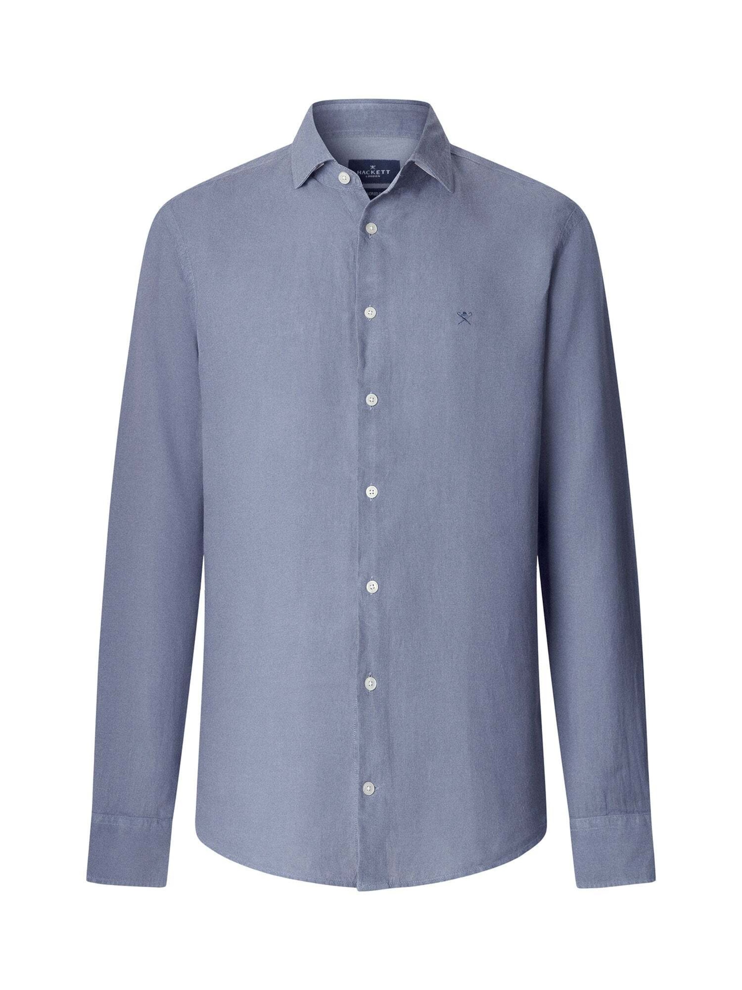 Hackett London Regular fit Button Up Shirt 'ESS' in Blue: front