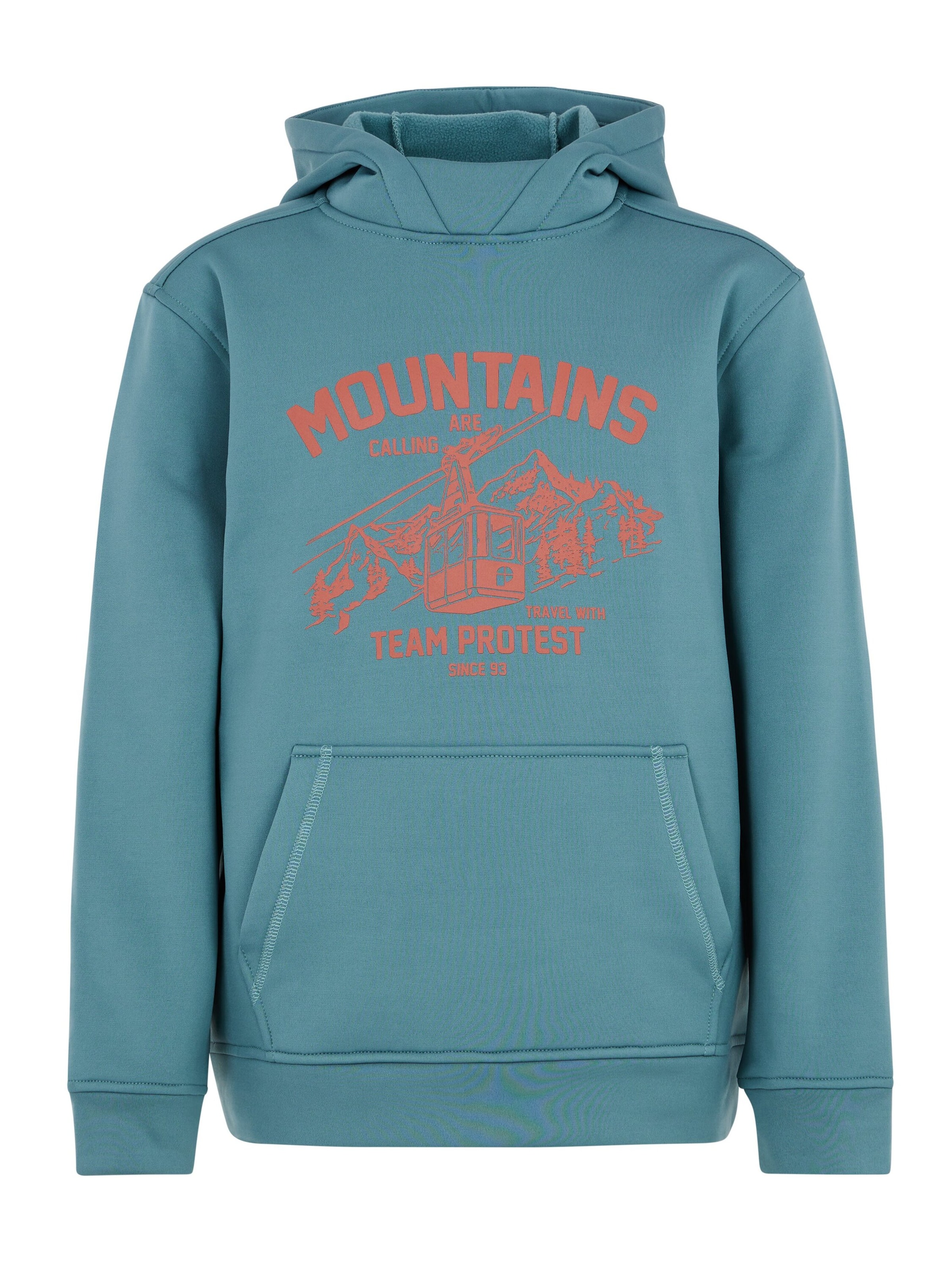 PROTEST Athletic Sweater 'PRTKESTREL' in Green: front