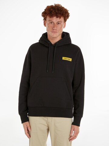 Calvin Klein Sweatshirt in Schwarz: Vorderseite
