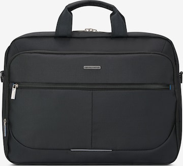 Roncato Document Bag 'Easy Office 2.0' in Black: front