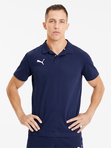 T-Shirt fonctionnel 'TeamGoal 23' PUMA en bleu : devant