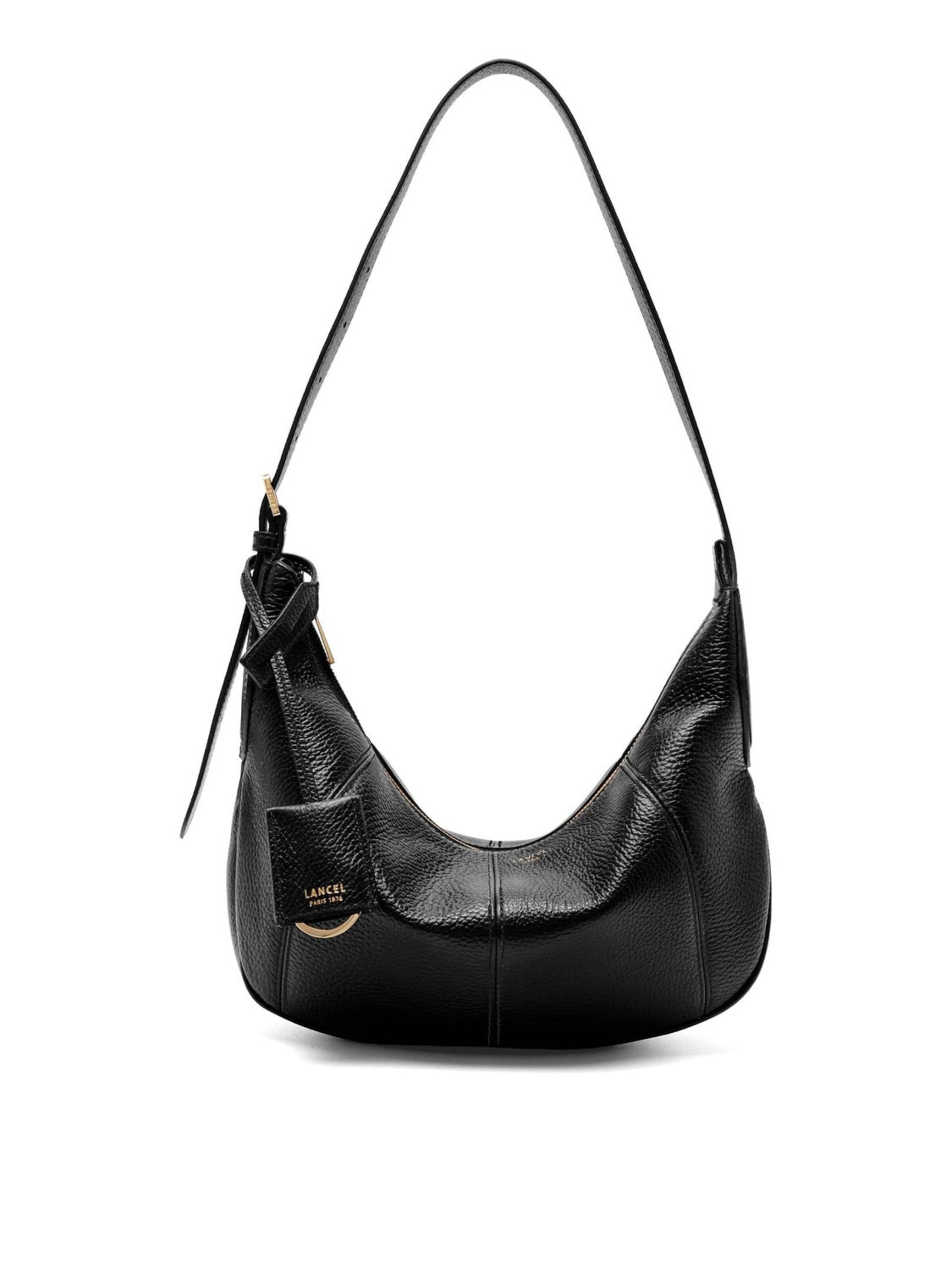 Borsa a spalla 'Victoire' di Lancel in nero: frontale