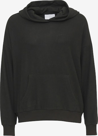 mazine Sweatshirt 'Warin' in Black: front