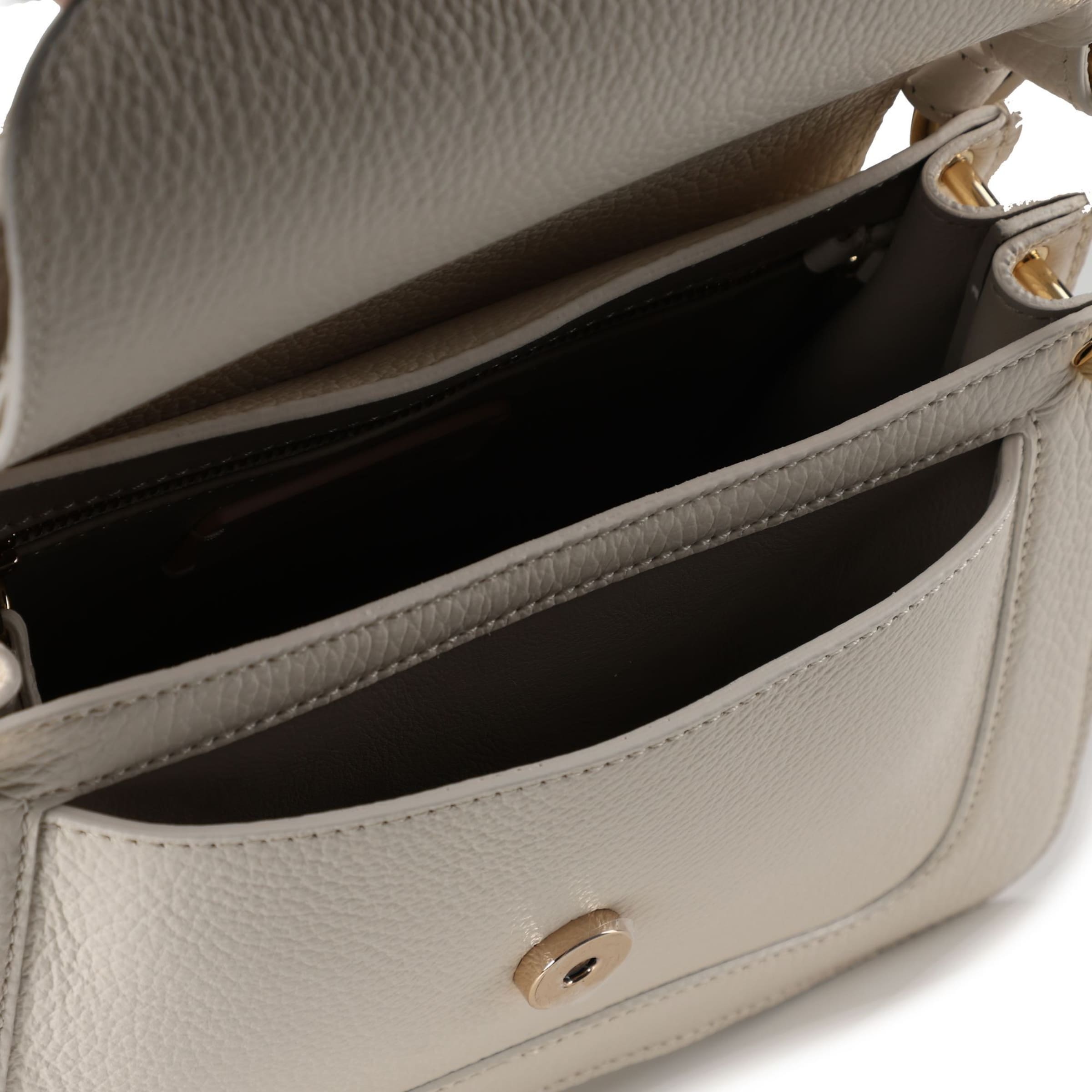 Coccinelle Schultertasche 'C-Me' in Beige