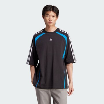 ADIDAS ORIGINALS Shirt in Black: front