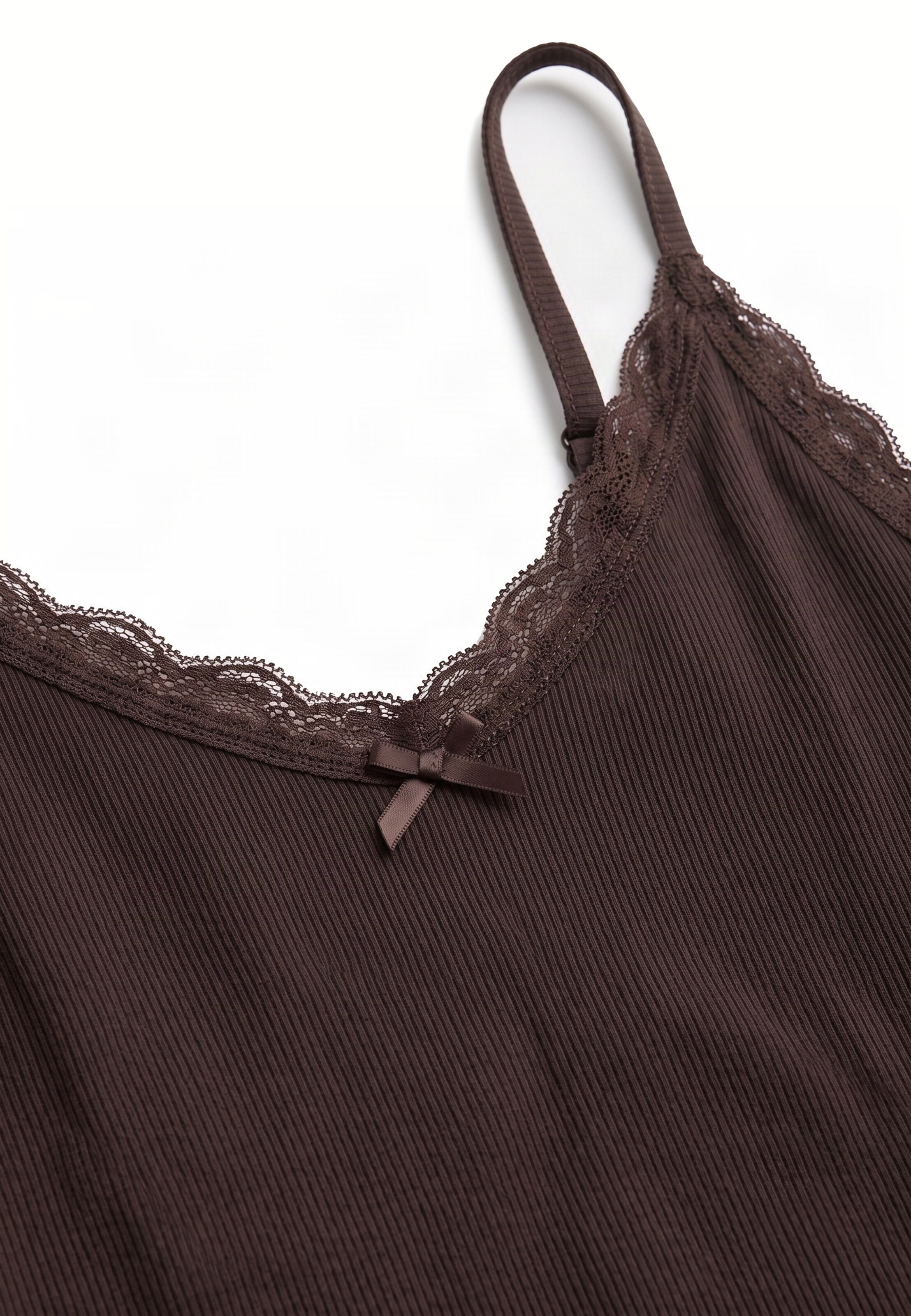Urban Classics Top in Brown: front