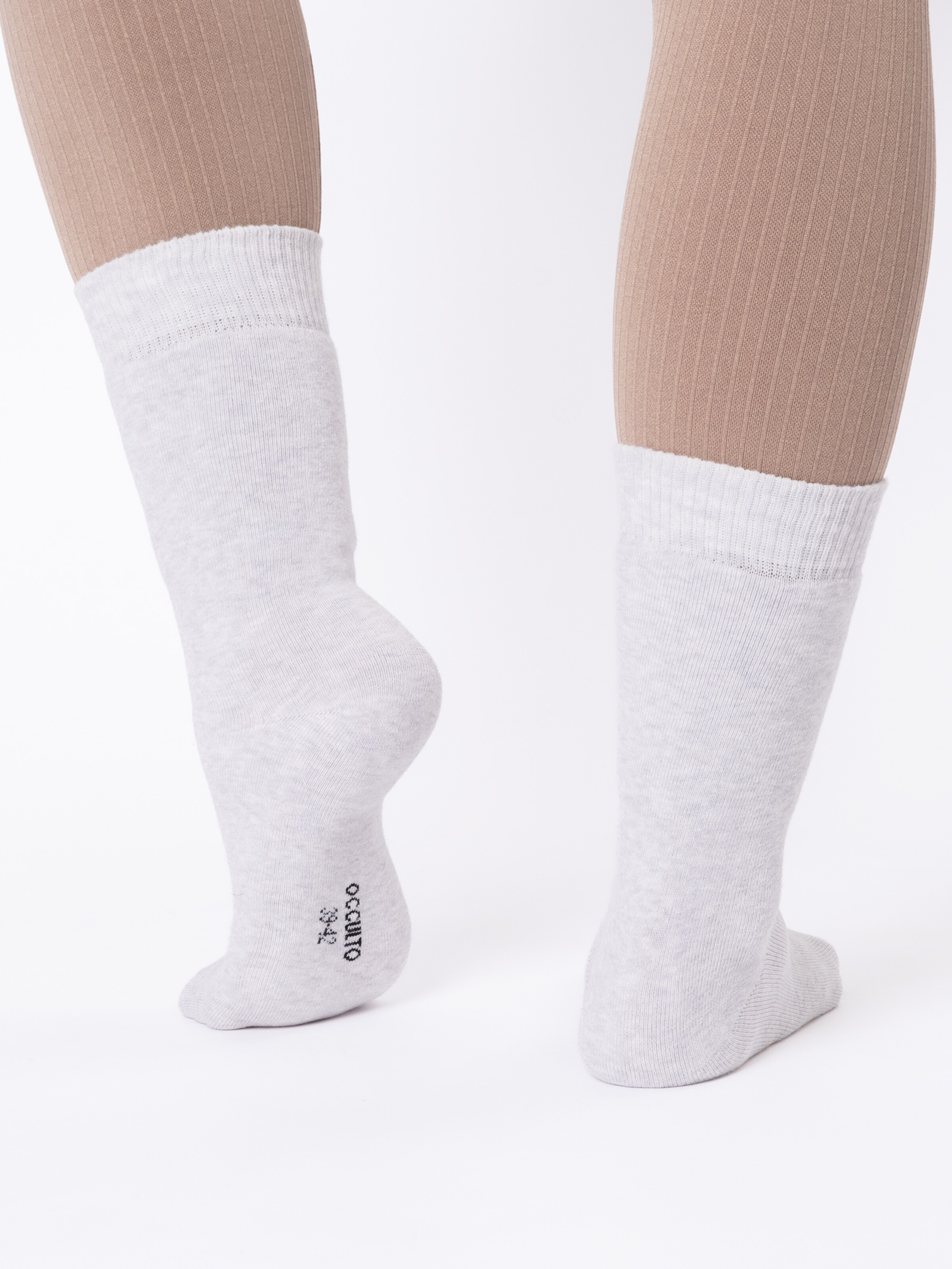 Occulto Socks 'Smilla' in Grey
