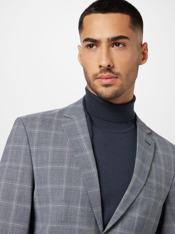 Coupe slim Costume 'LIAM' SELECTED HOMME en gris