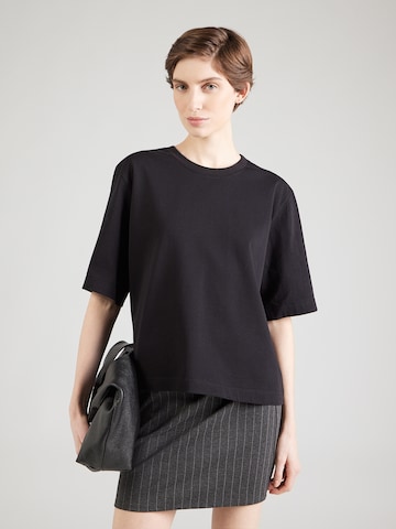 Samsøe Samsøe - Camiseta 'SAABBY' en negro: frente