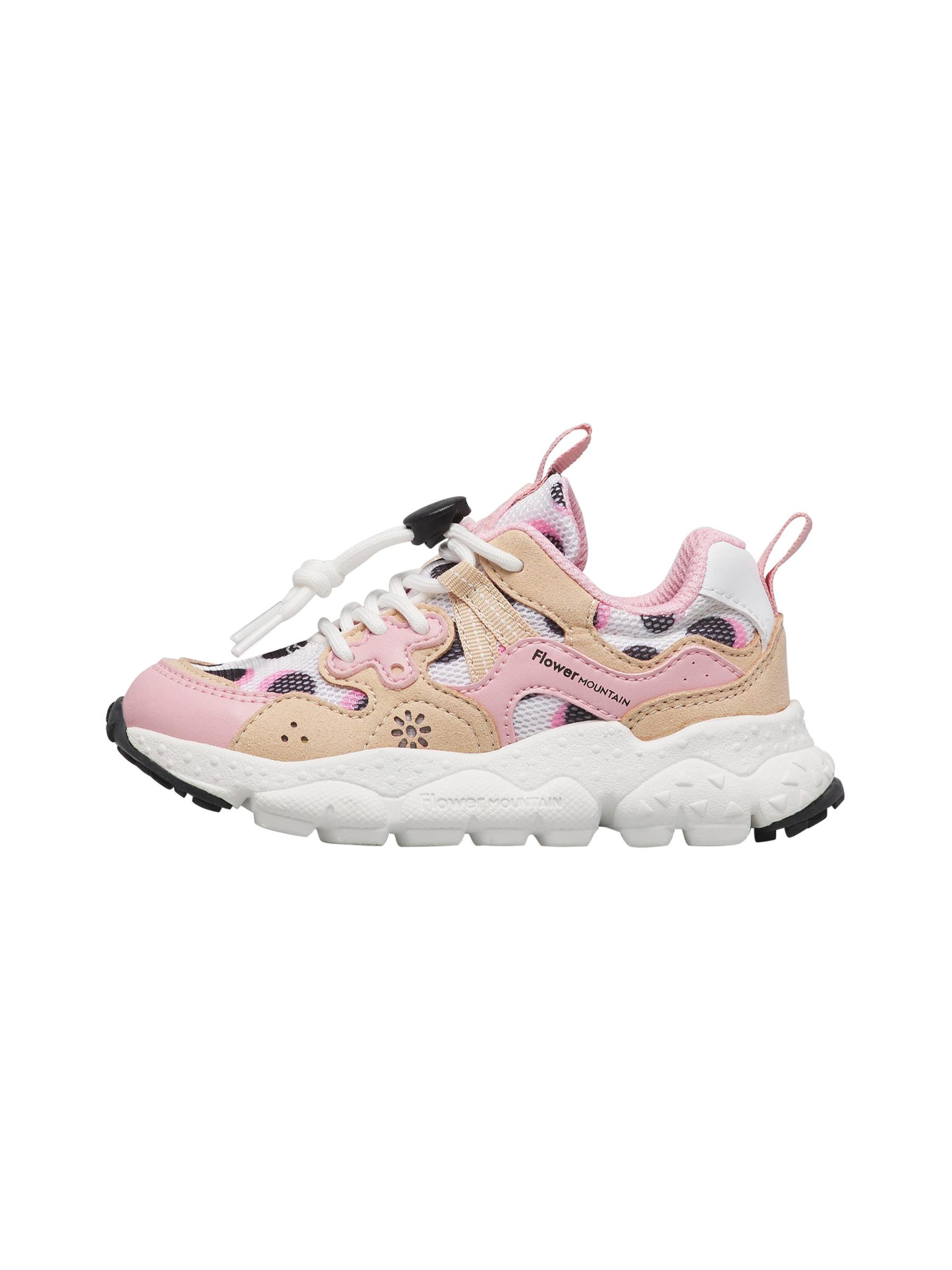 NATURINO Sneakers 'YAMANO 3 JUNIOR.' in Roze: voorkant