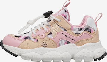 NATURINO Sneakers 'YAMANO 3 JUNIOR.' in Roze: voorkant