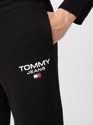 Tommy Jeans Zúžený Kalhoty – černá