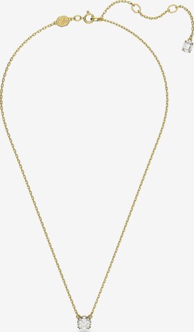 Swarovski Necklace in Gold: front