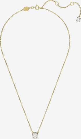 Swarovski Necklace in Gold: front