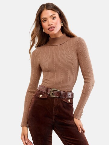 Lipsy Пуловер в бежово: отпред