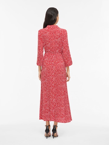 VILA - Vestido camisero 'VIAya Paya' en rojo
