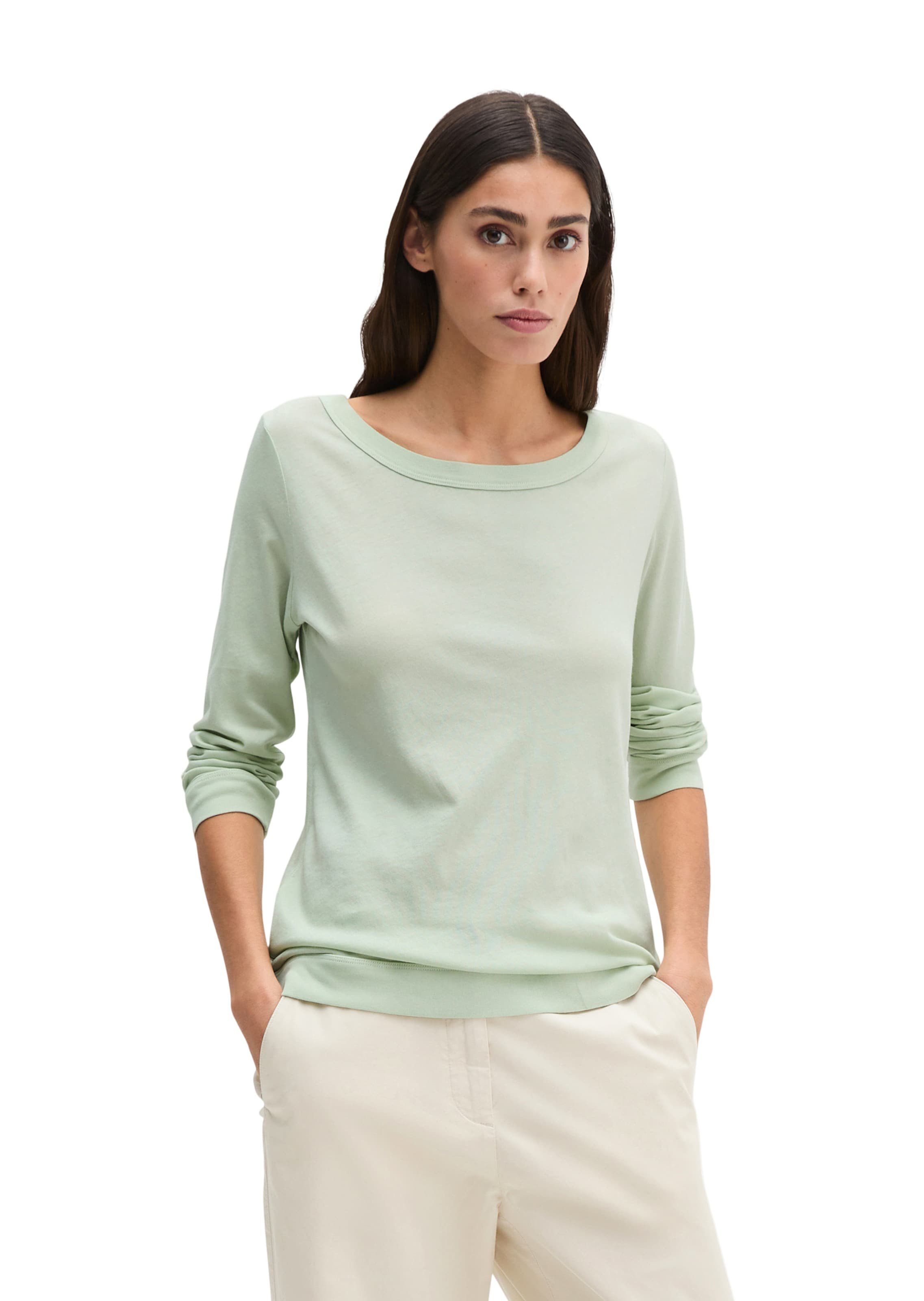 Marc O'Polo Shirt in Grün: Vorderseite