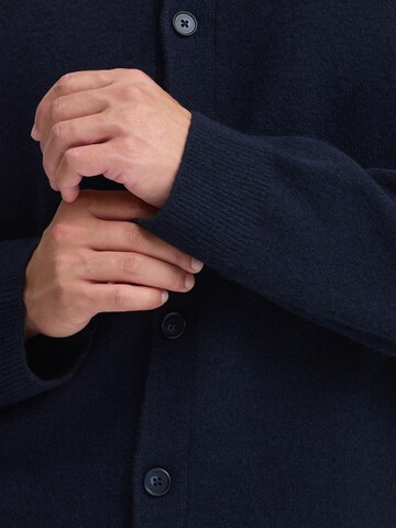 Casual Friday - Casaco de malha 'CFAiko Knit' em azul