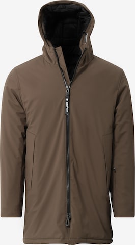 Ron Tomson Winterjas in Groen: voorkant