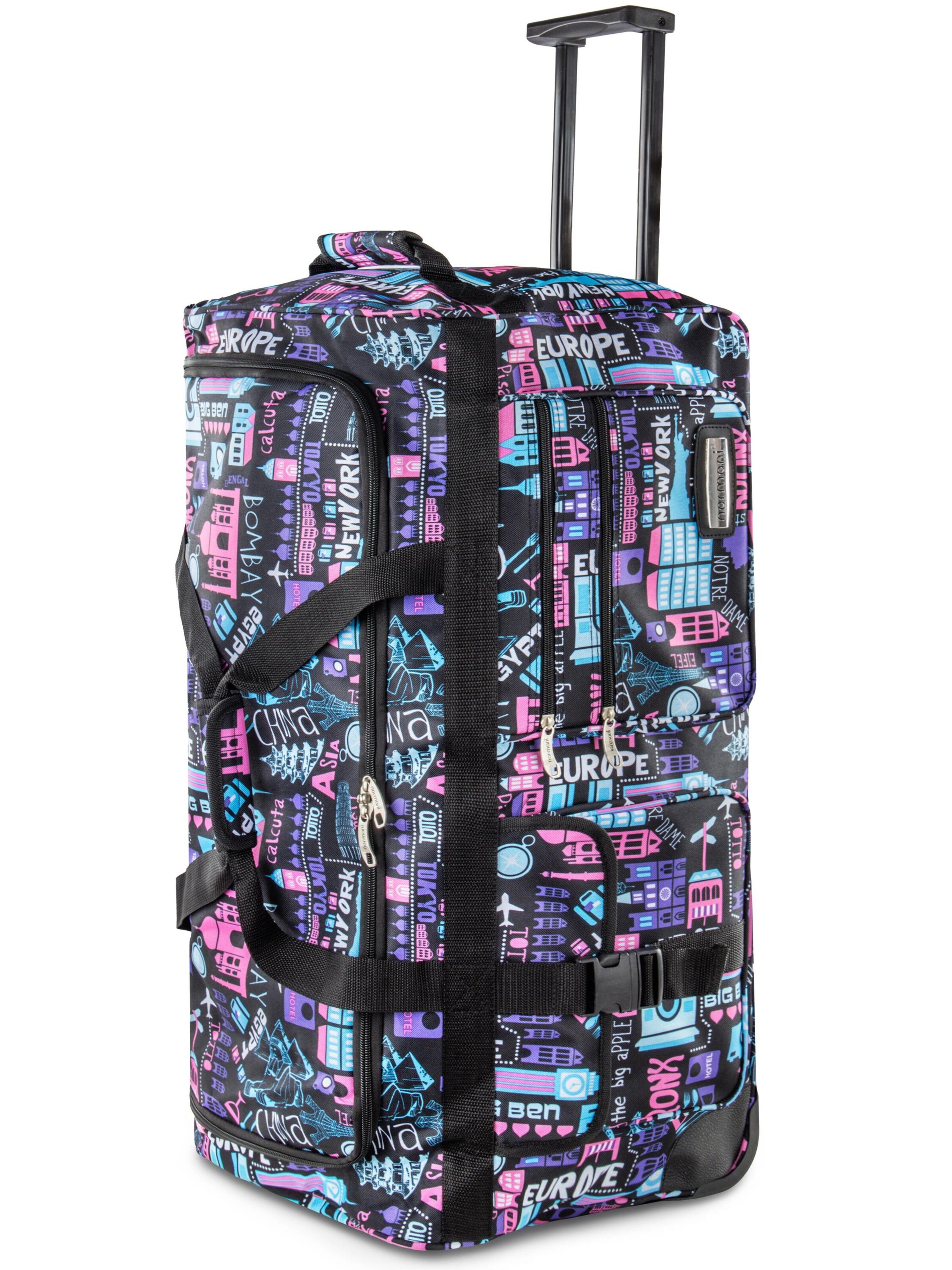 Sac de voyage normani en mélange de couleurs