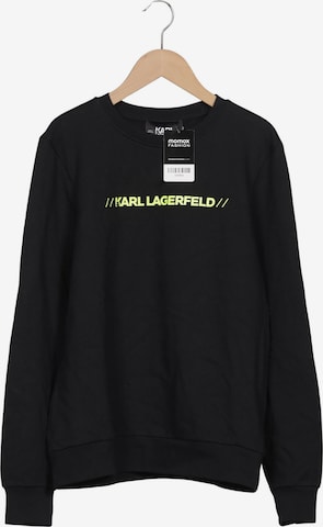 Karl Lagerfeld Sweater M in Schwarz: Vorderseite