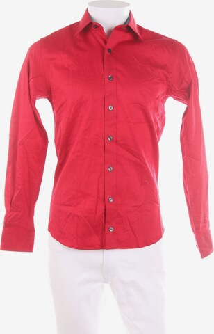 Dressmann Button Up Shirt in S in Red: front