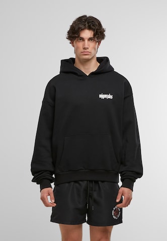 MJ Gonzales Sweatshirt 'Rebels never die' in Black