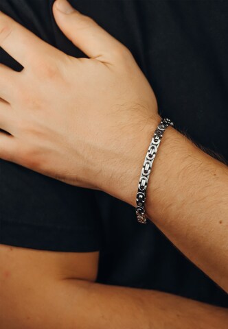 Steelwear Bracelet 'Berlin' in Silver: front