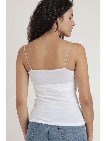 admas - Top en blanco